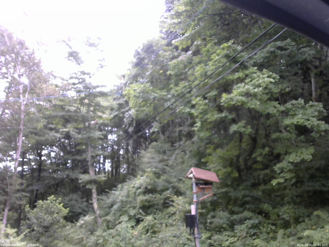 長野県菅平高原 ゆたか山荘 温度計 2026/08/30 12:15