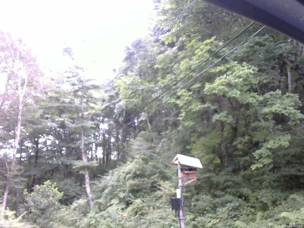 長野県菅平高原 ゆたか山荘 温度計 2026/08/30 14:00