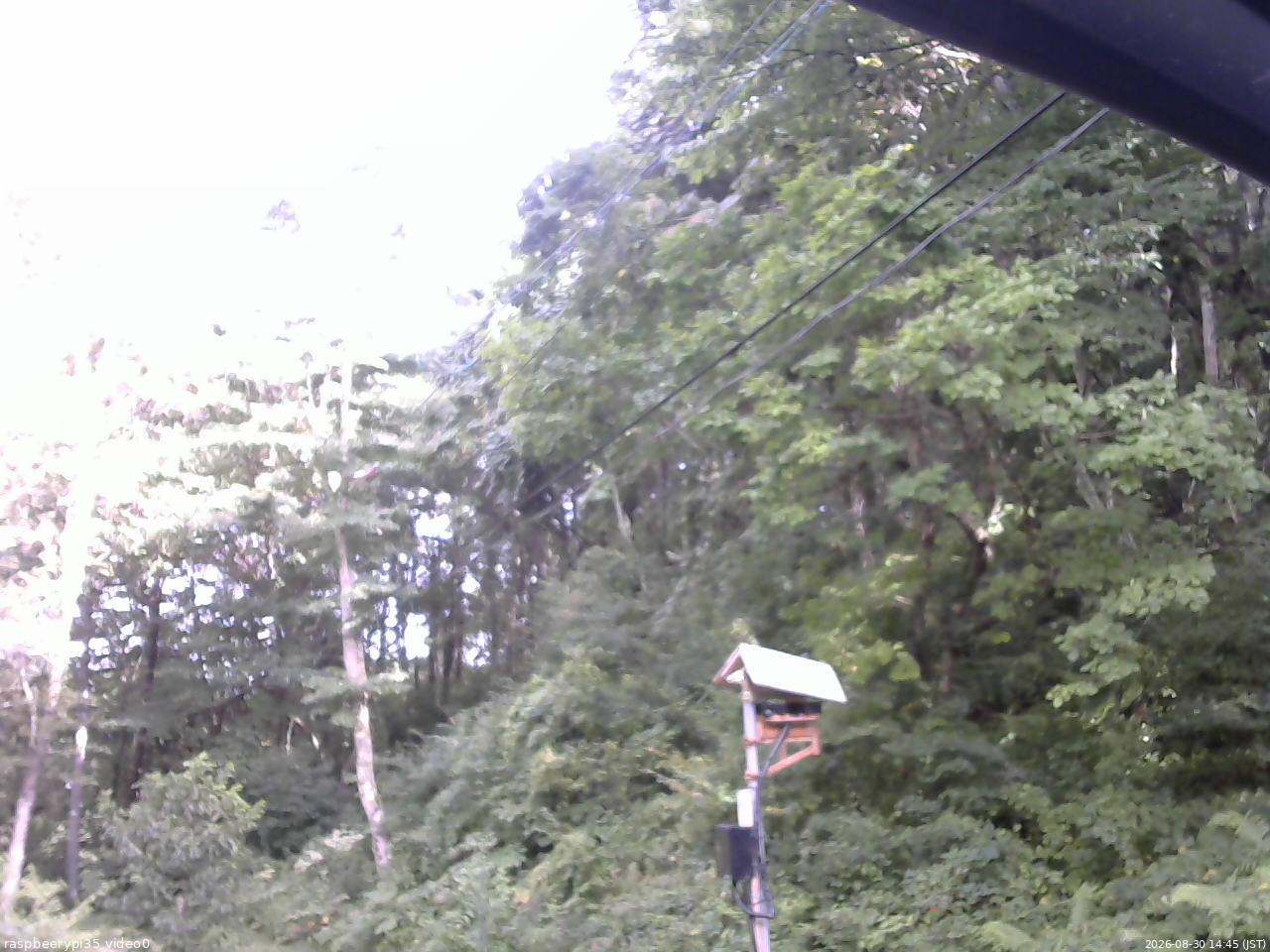長野県菅平高原 ゆたか山荘 温度計 2026/08/30 14:45