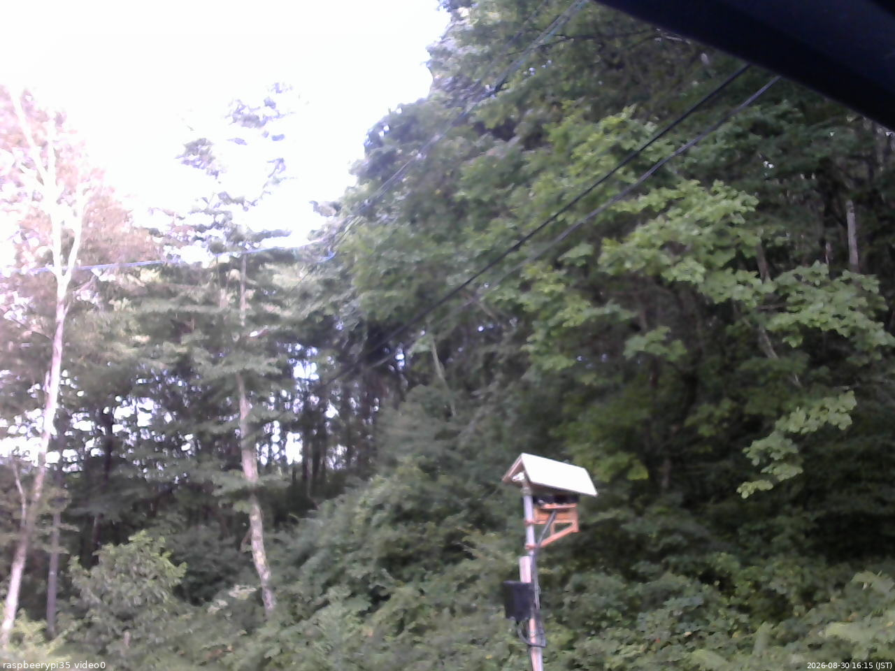 長野県菅平高原 ゆたか山荘 温度計 2026/08/30 16:15