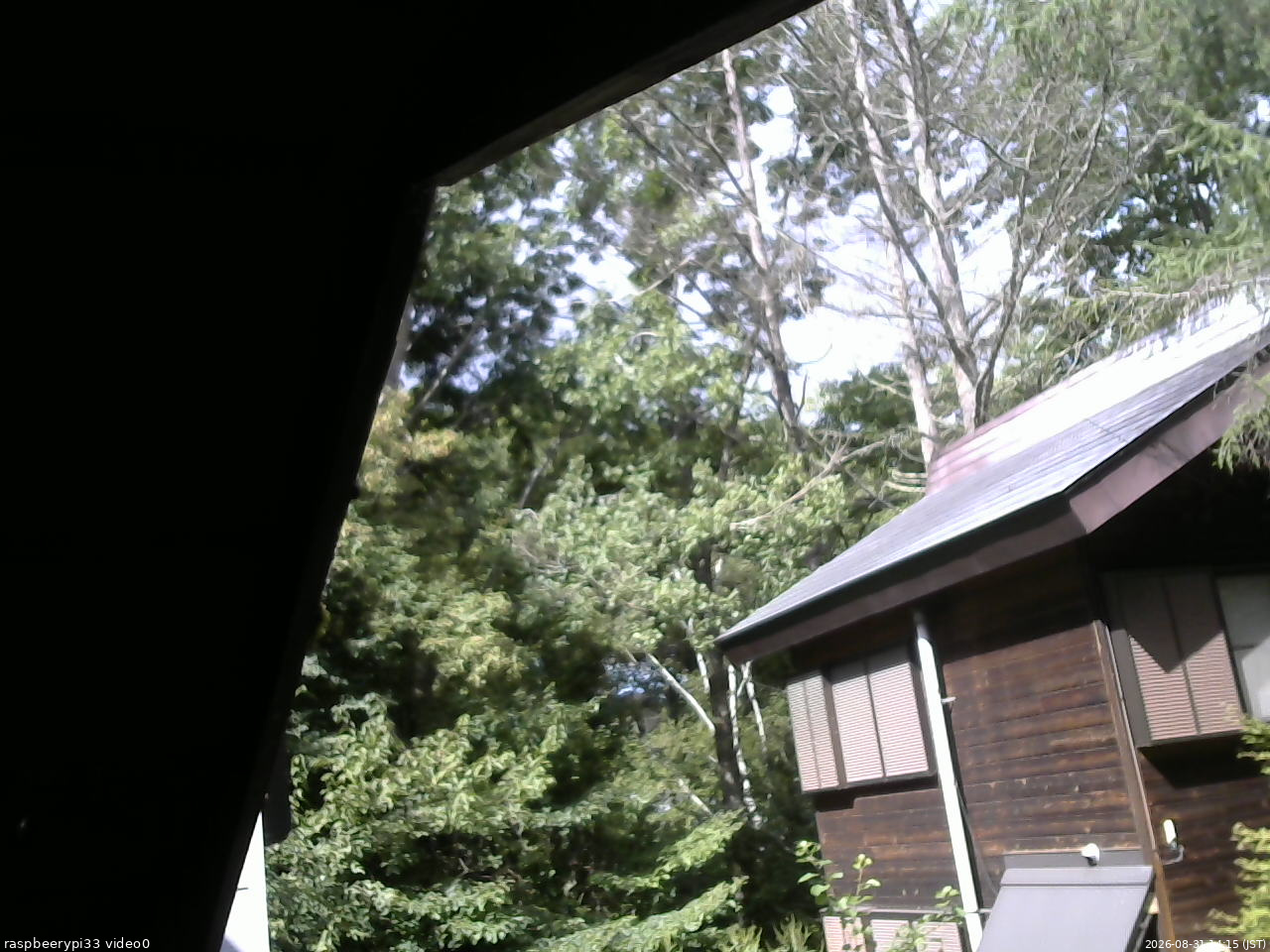 長野県菅平高原 ゆたか山荘 北側 2026/08/31 14:15