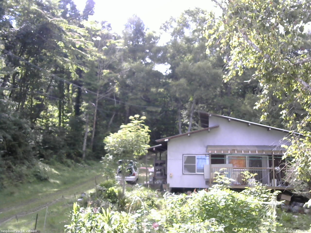 長野県菅平高原 ゆたか山荘 西側(坂上) 2026/08/31 14:15