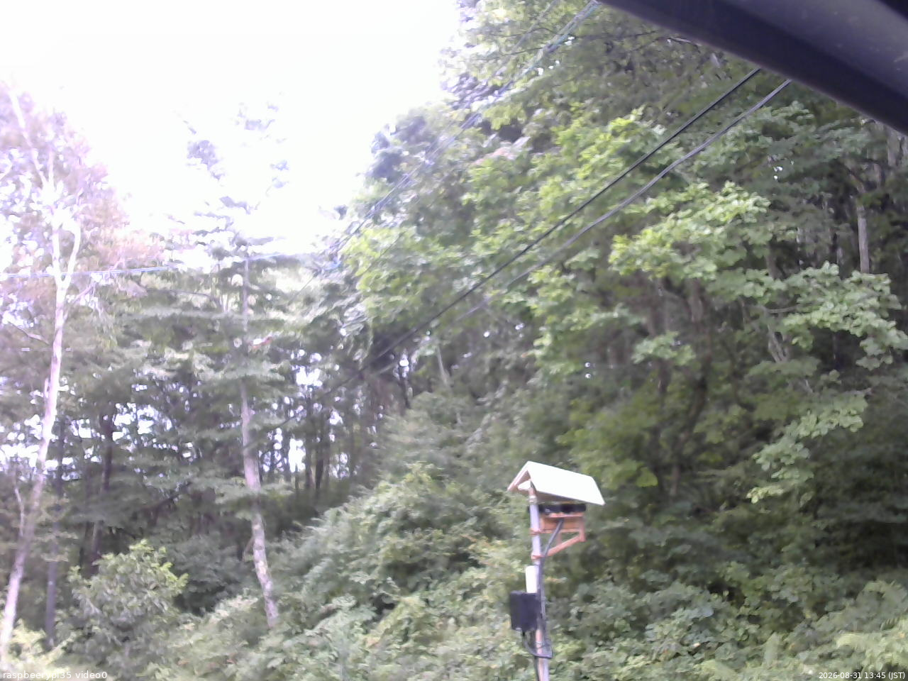 長野県菅平高原 ゆたか山荘 温度計 2026/08/31 13:45