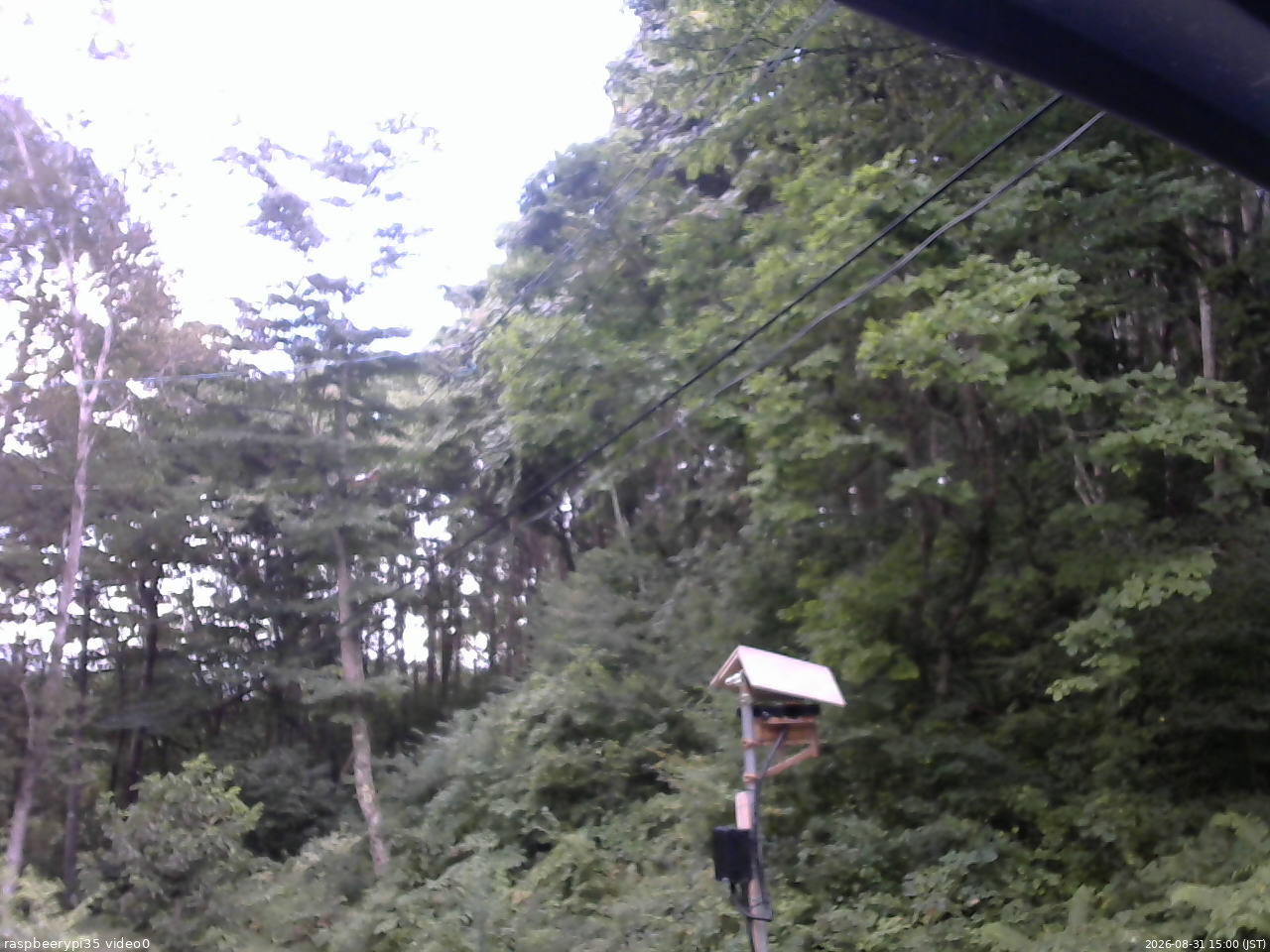 長野県菅平高原 ゆたか山荘 温度計 2026/08/31 15:00