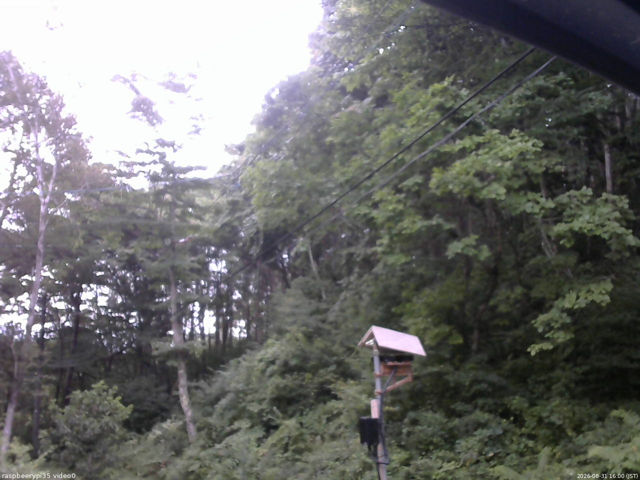 長野県菅平高原 ゆたか山荘 温度計 2026/08/31 16:00
