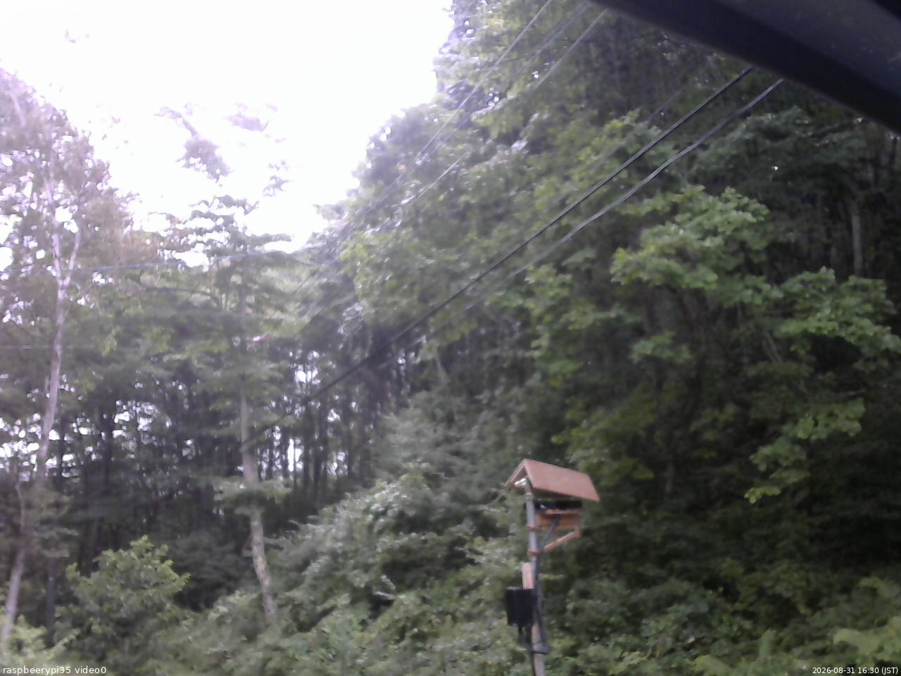 長野県菅平高原 ゆたか山荘 温度計 2026/08/31 16:30