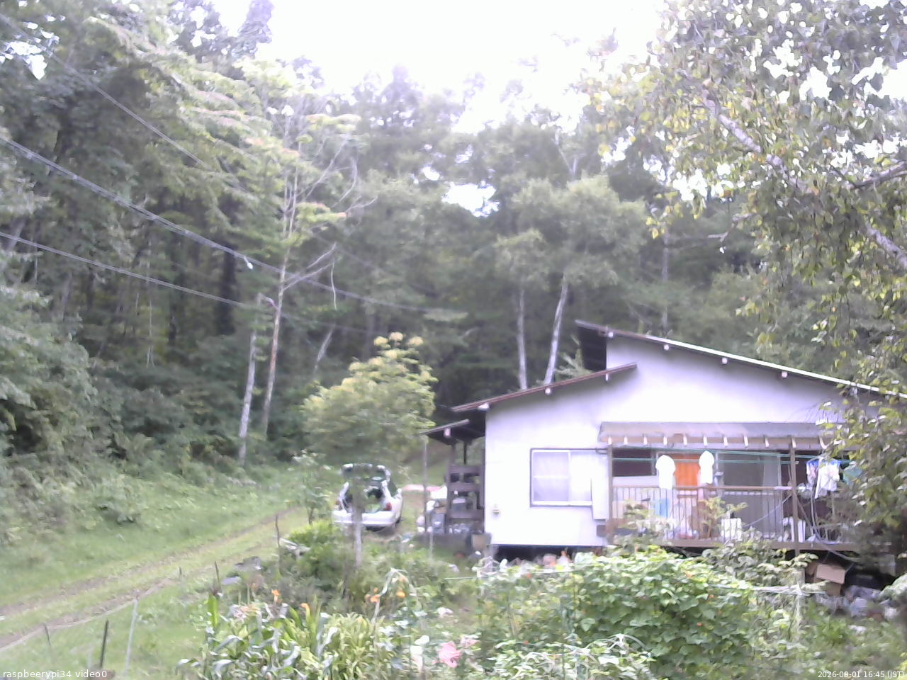 長野県菅平高原 ゆたか山荘 西側(坂上) 2026/09/01 16:45