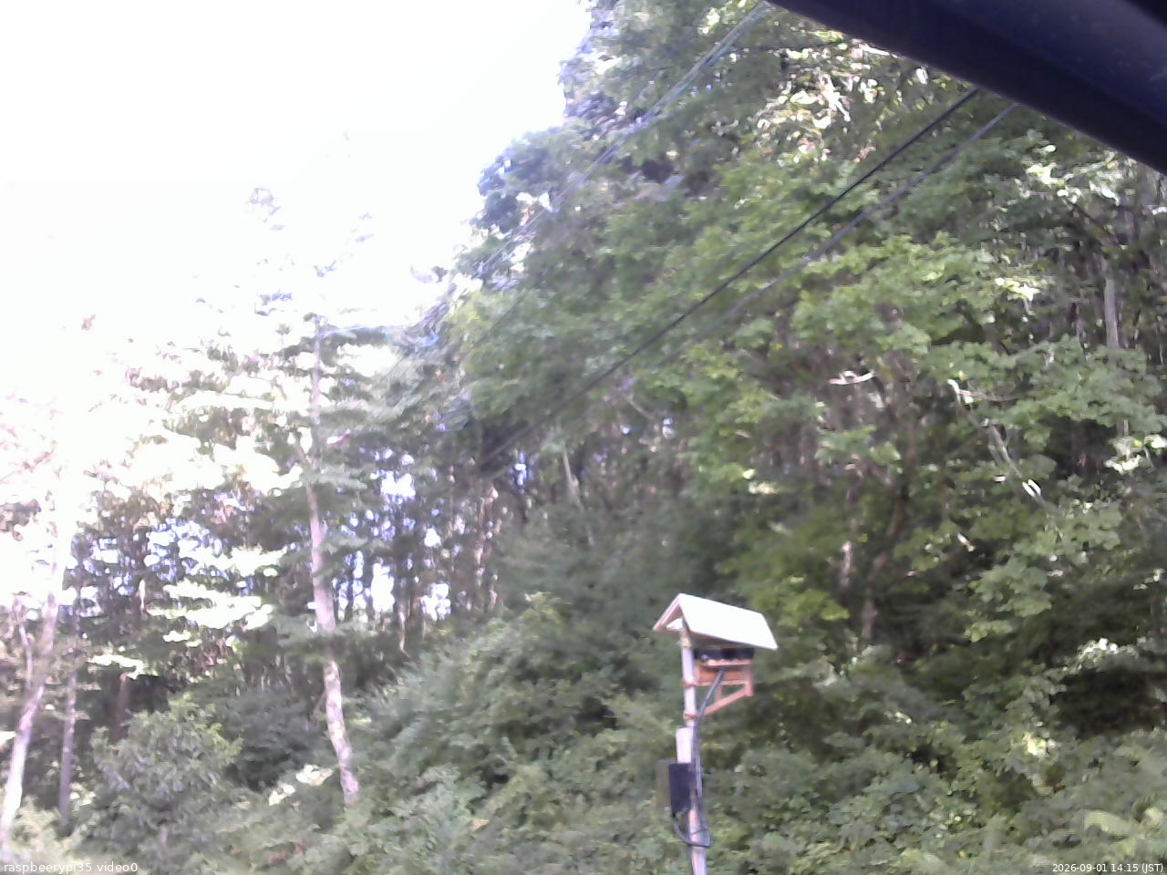 長野県菅平高原 ゆたか山荘 温度計 2026/09/01 14:15