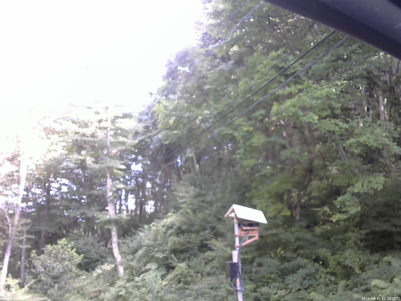長野県菅平高原 ゆたか山荘 温度計 2026/09/01 15:15