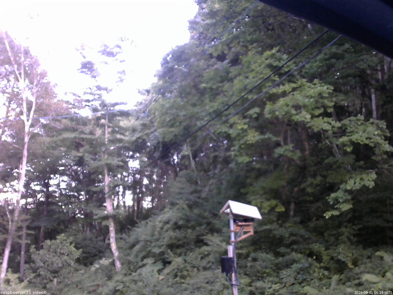 長野県菅平高原 ゆたか山荘 温度計 2026/09/01 16:15