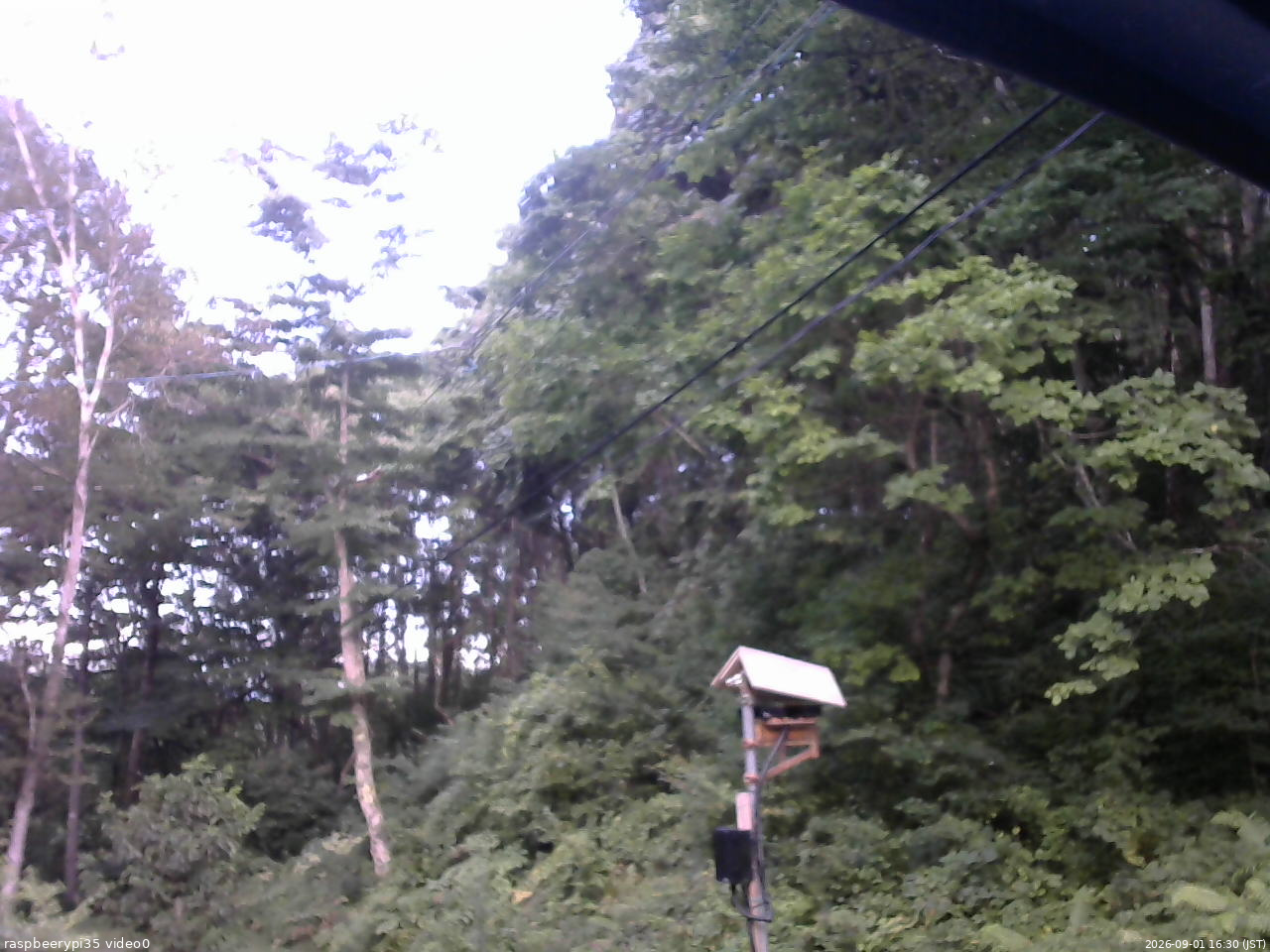 長野県菅平高原 ゆたか山荘 温度計 2026/09/01 16:30