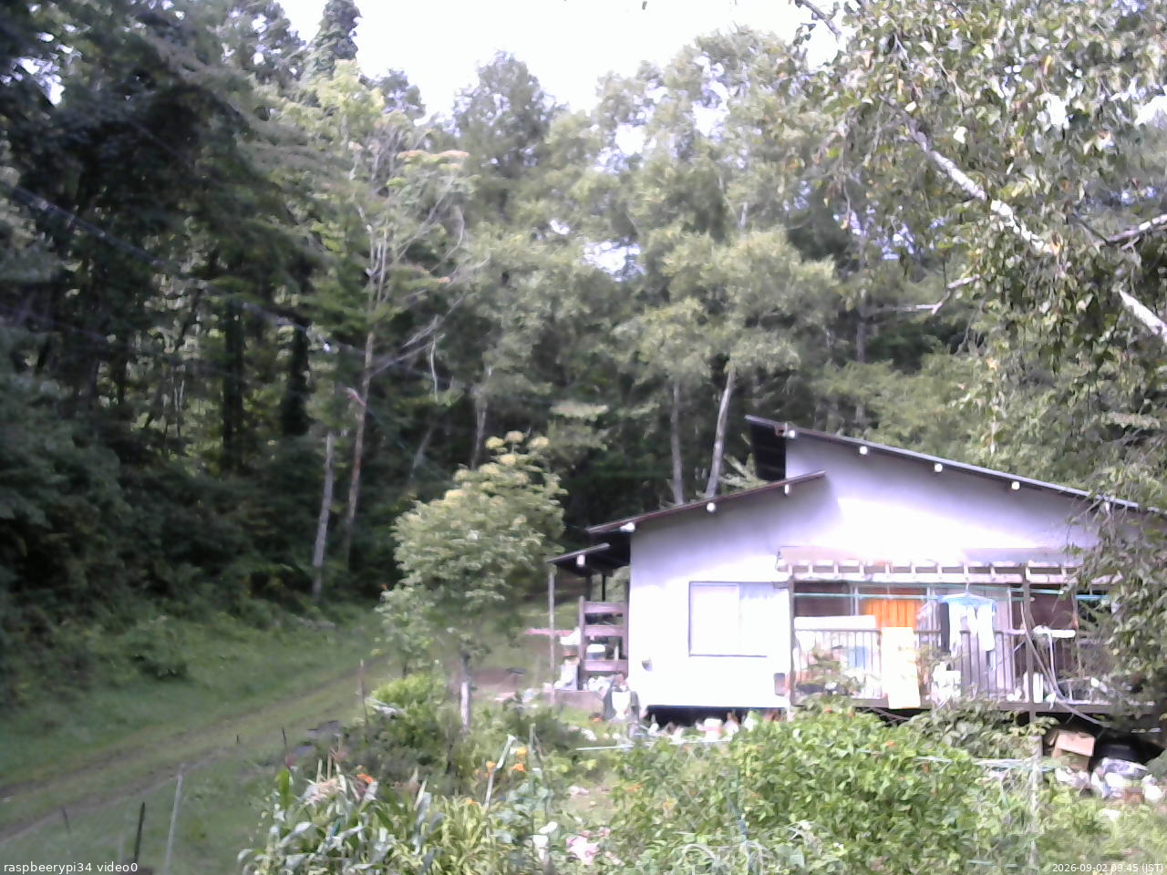 長野県菅平高原 ゆたか山荘 西側(坂上) 2026/09/02 09:45