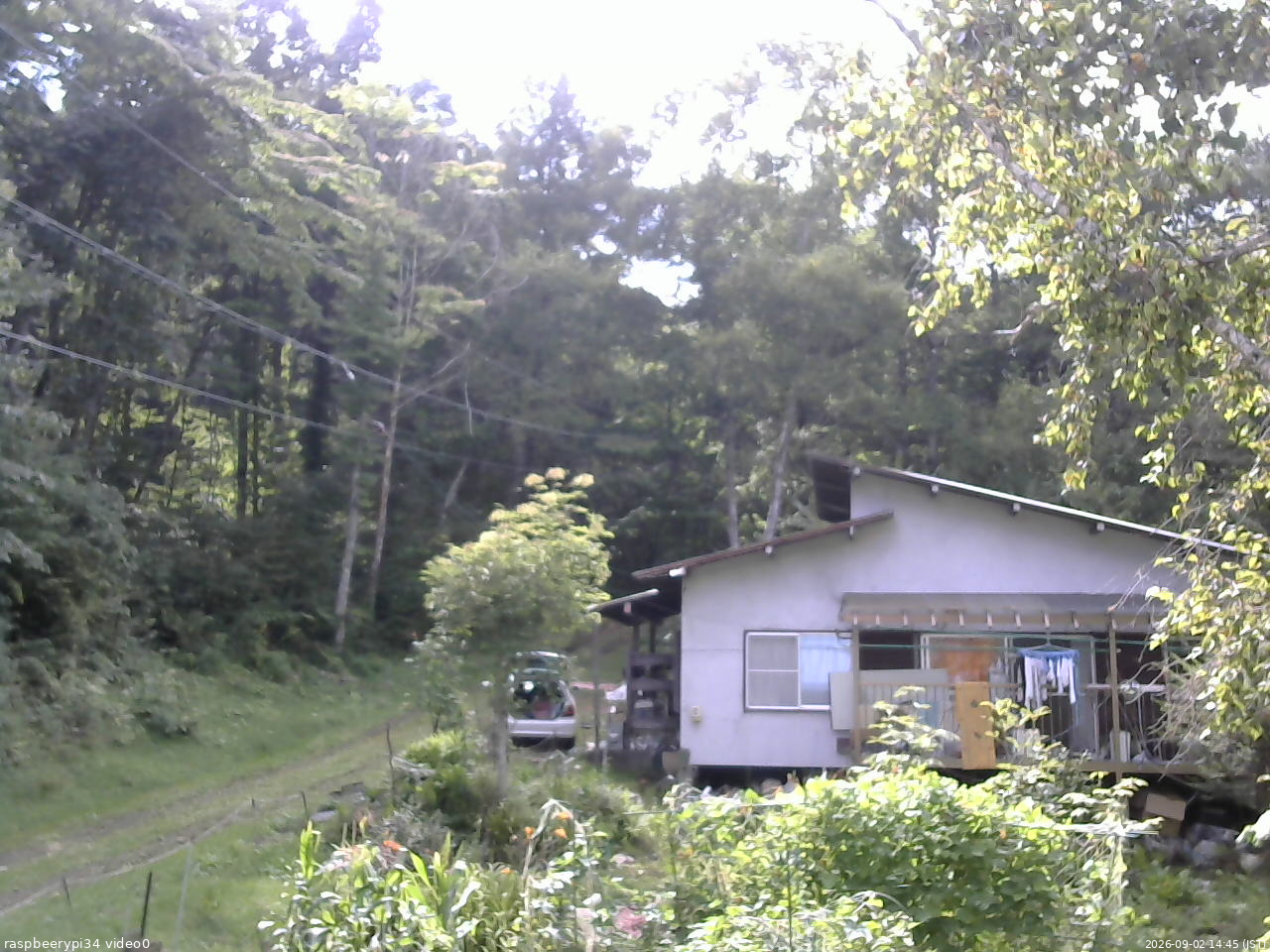 長野県菅平高原 ゆたか山荘 西側(坂上) 2026/09/02 14:45