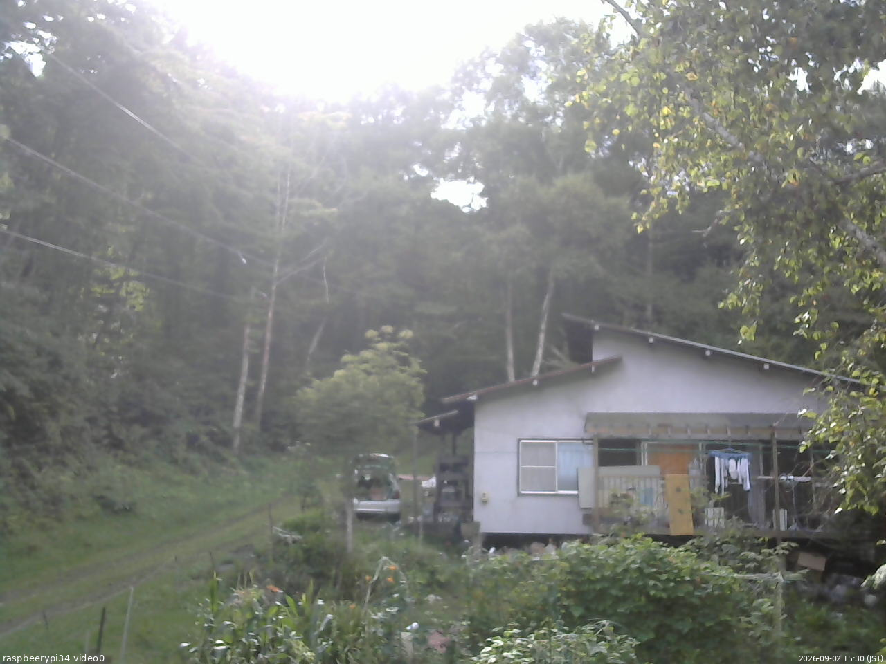 長野県菅平高原 ゆたか山荘 西側(坂上) 2026/09/02 15:30