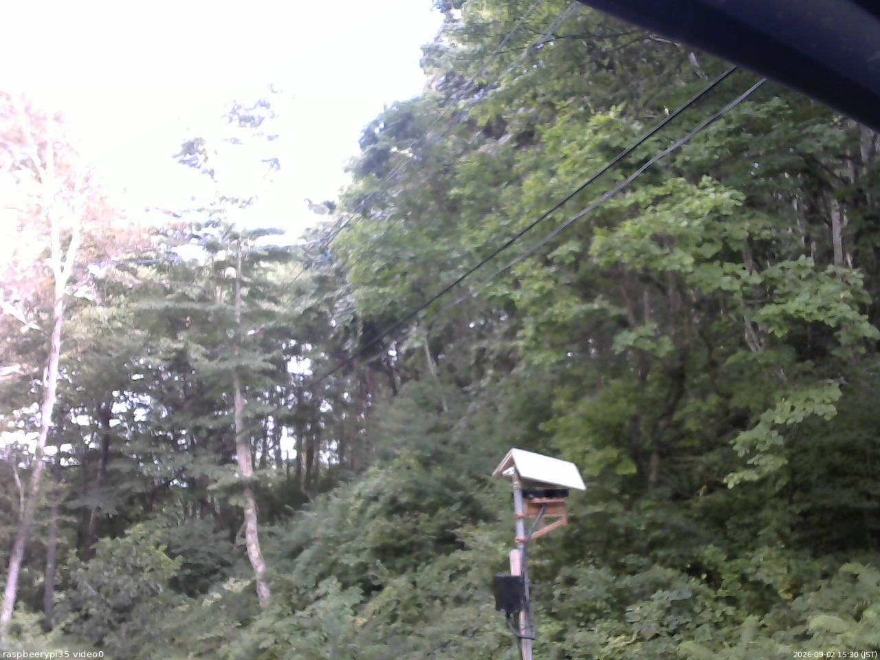 長野県菅平高原 ゆたか山荘 温度計 2026/09/02 15:30