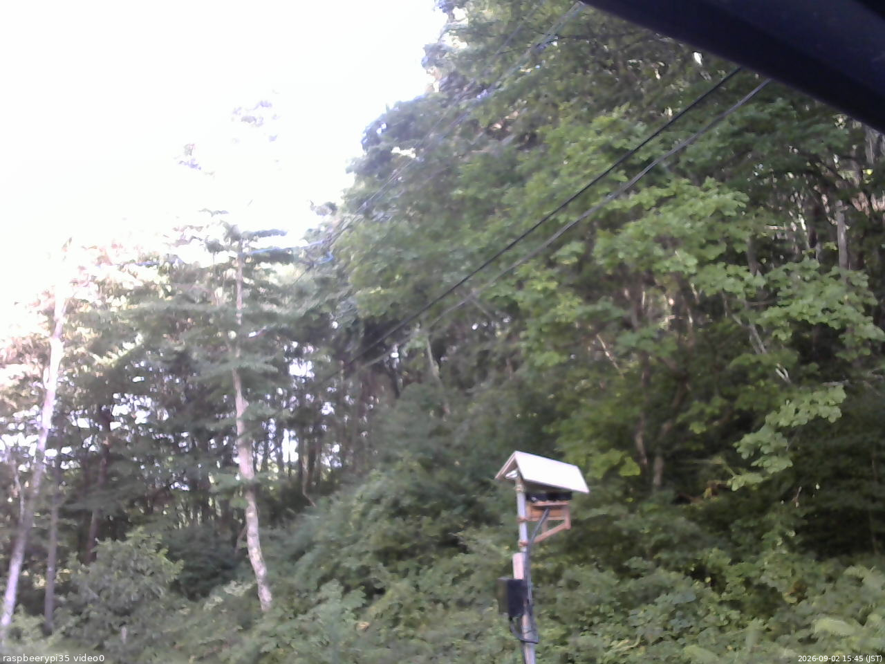 長野県菅平高原 ゆたか山荘 温度計 2026/09/02 15:45