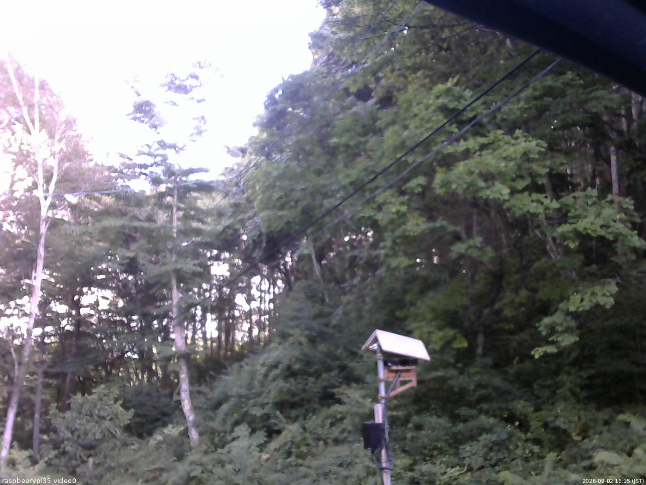 長野県菅平高原 ゆたか山荘 温度計 2026/09/02 16:15