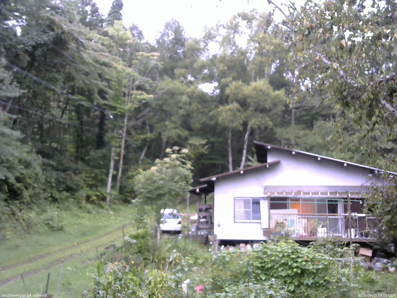 長野県菅平高原 ゆたか山荘 西側(坂上) 2026/09/03 14:15