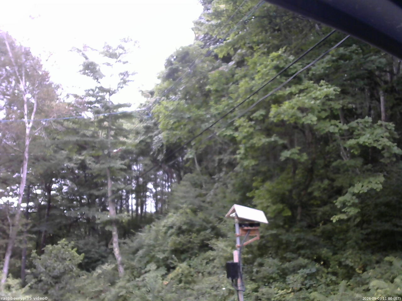 長野県菅平高原 ゆたか山荘 温度計 2026/09/03 11:00