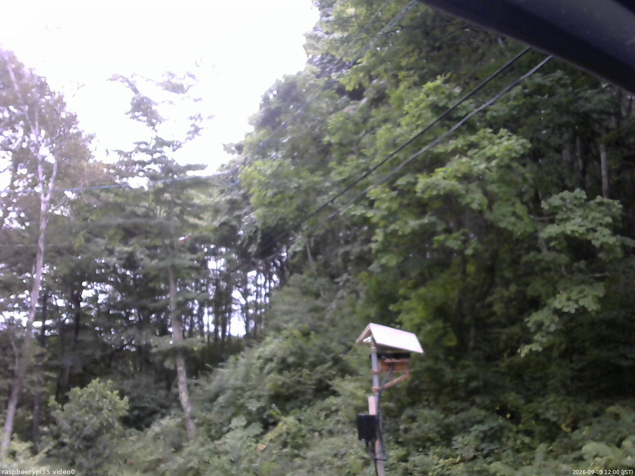 長野県菅平高原 ゆたか山荘 温度計 2026/09/03 12:00