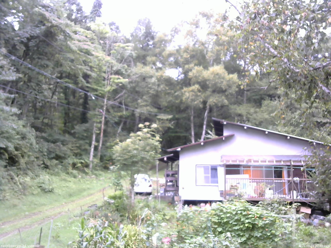 長野県菅平高原 ゆたか山荘 西側(坂上) 2026/09/04 11:30