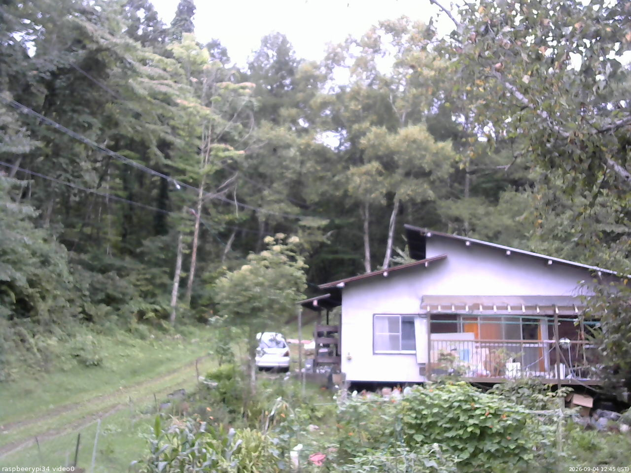 長野県菅平高原 ゆたか山荘 西側(坂上) 2026/09/04 12:45