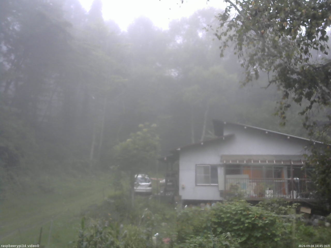 長野県菅平高原 ゆたか山荘 西側(坂上) 2026/09/04 14:45