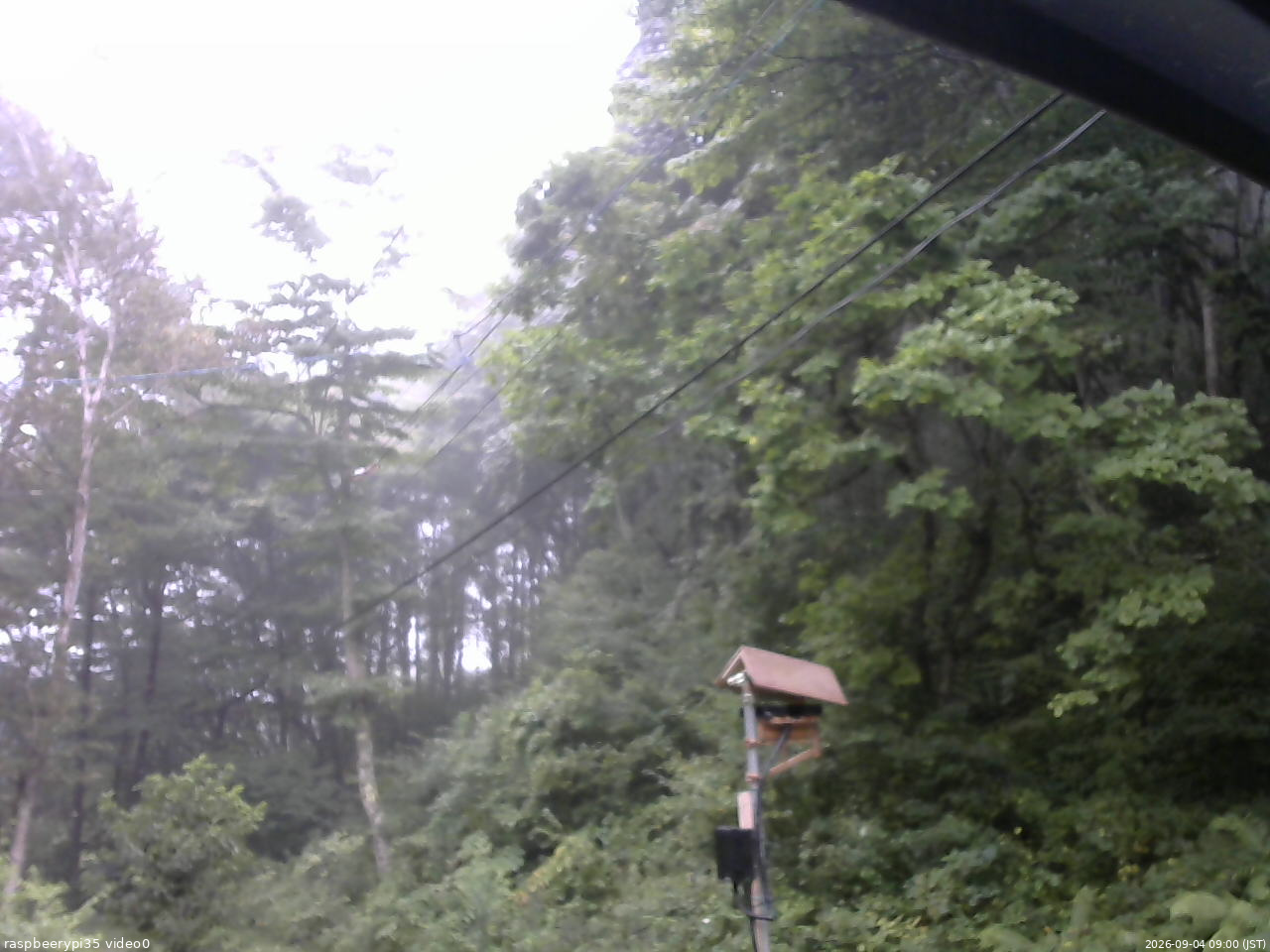 長野県菅平高原 ゆたか山荘 温度計 2026/09/04 09:00