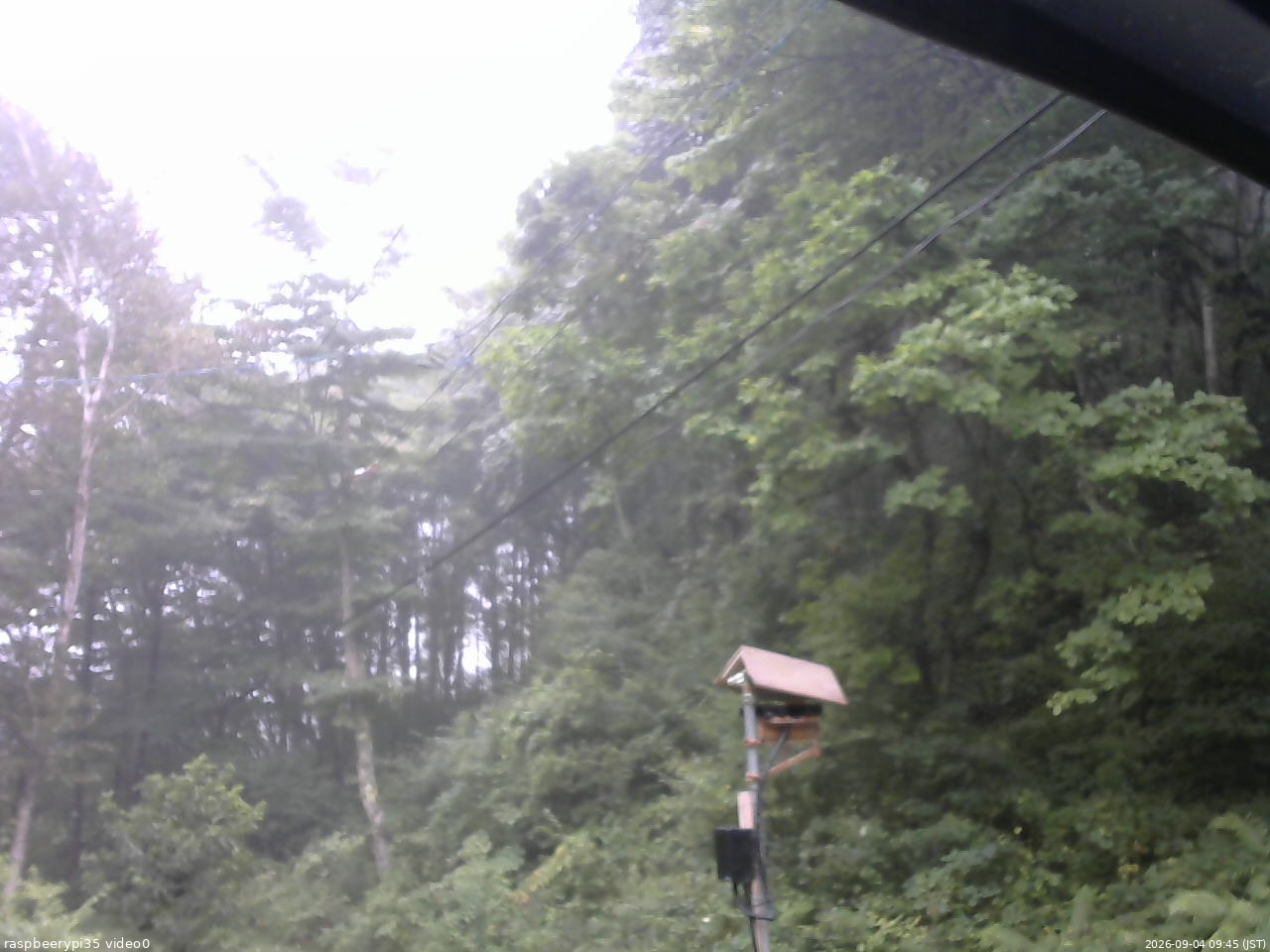 長野県菅平高原 ゆたか山荘 温度計 2026/09/04 09:45