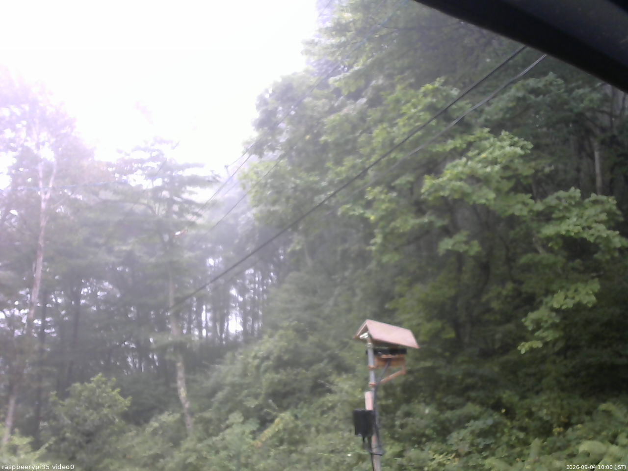 長野県菅平高原 ゆたか山荘 温度計 2026/09/04 10:00