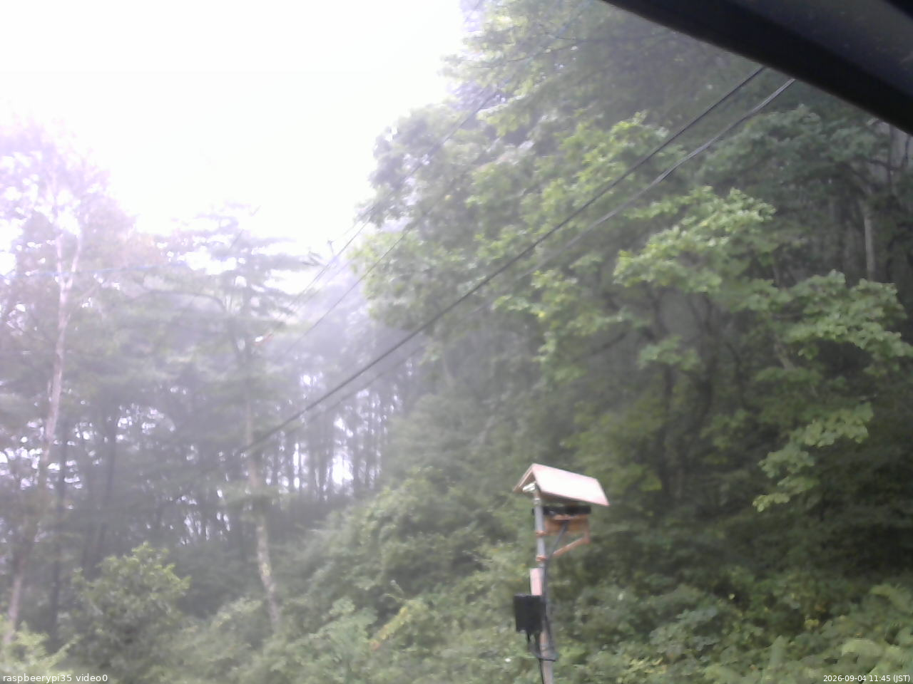 長野県菅平高原 ゆたか山荘 温度計 2026/09/04 11:45