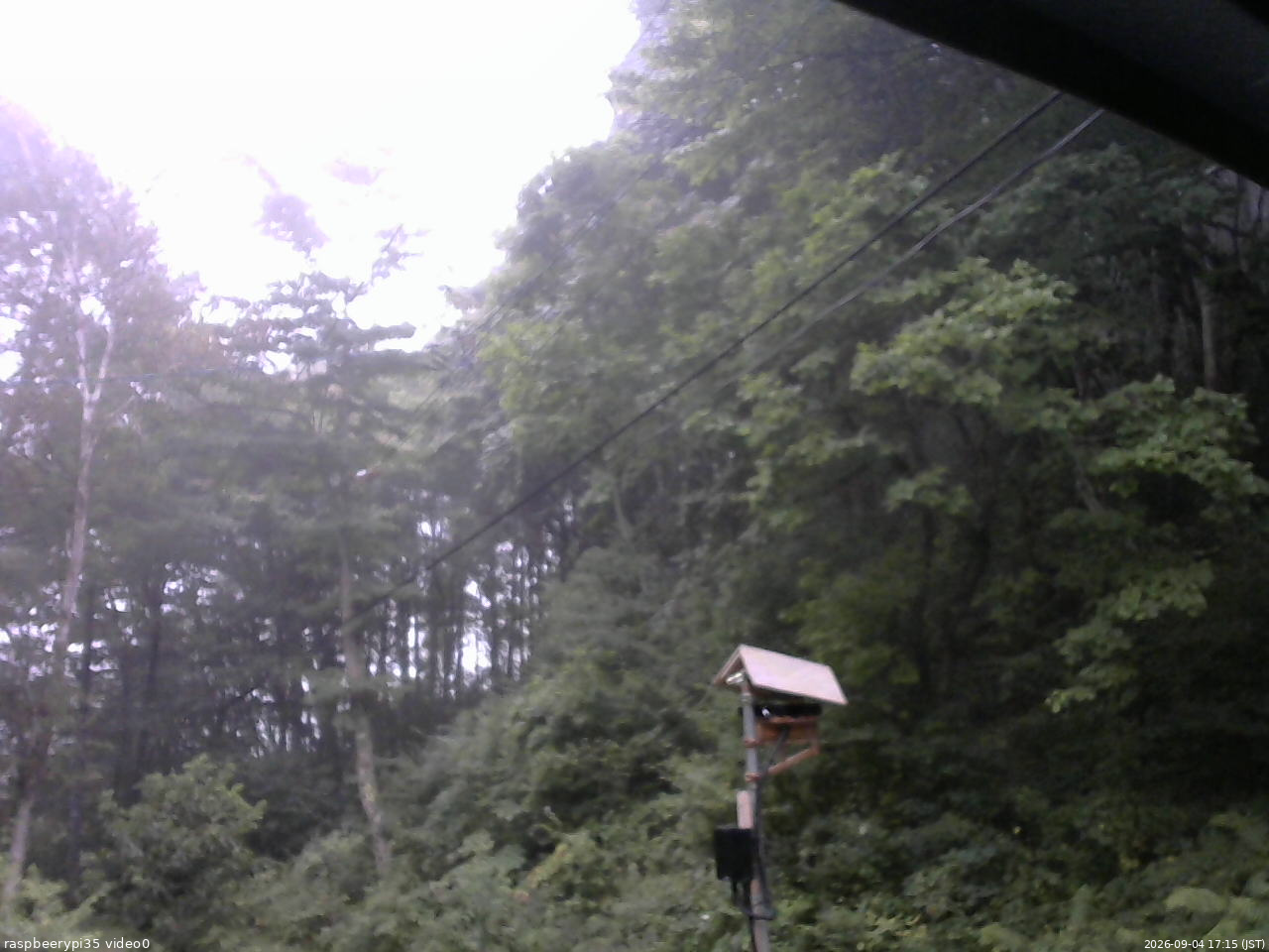 長野県菅平高原 ゆたか山荘 温度計 2026/09/04 17:15