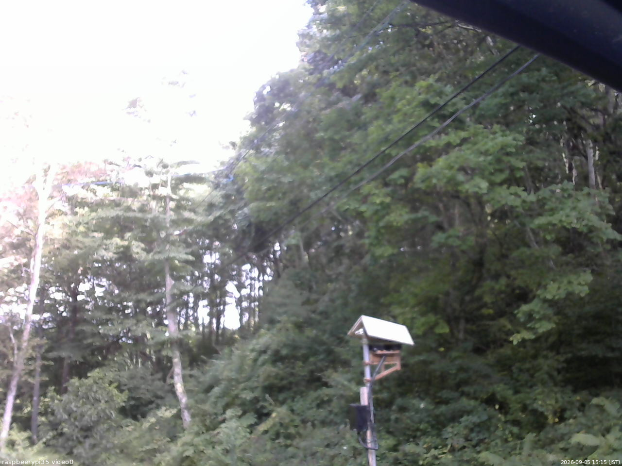 長野県菅平高原 ゆたか山荘 温度計 2026/09/05 15:15
