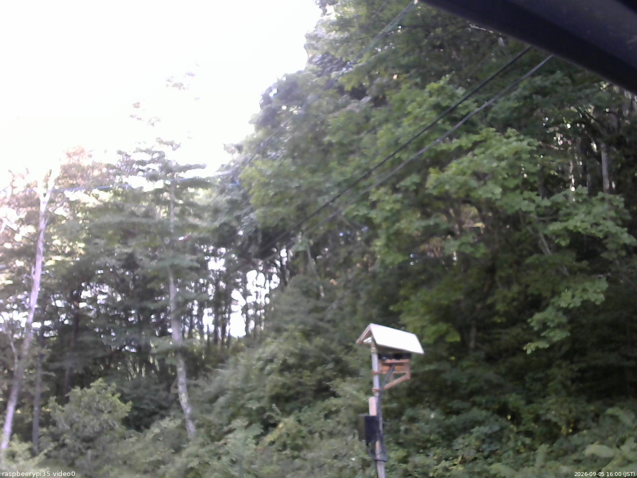 長野県菅平高原 ゆたか山荘 温度計 2026/09/05 16:00