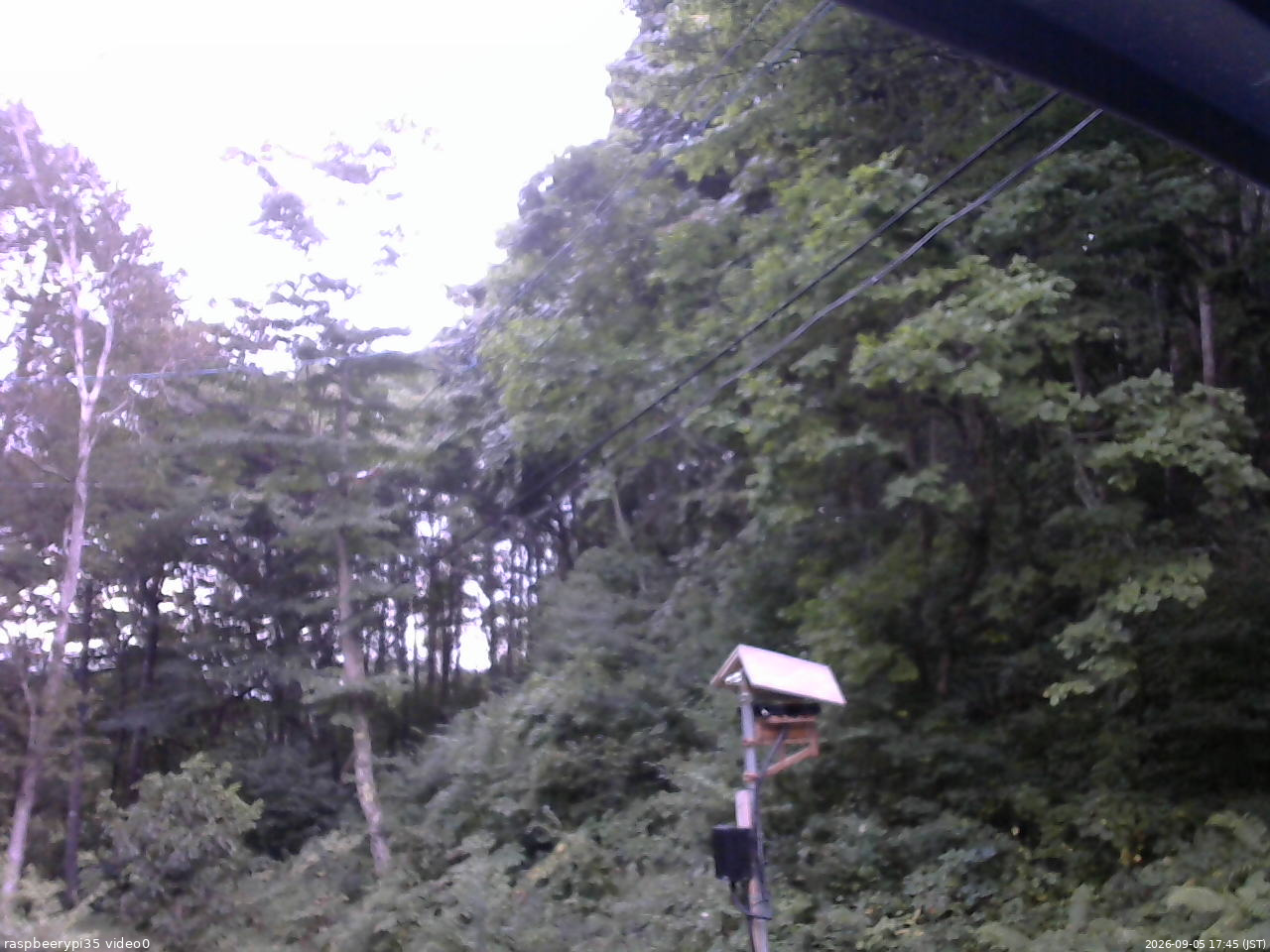 長野県菅平高原 ゆたか山荘 温度計 2026/09/05 17:45