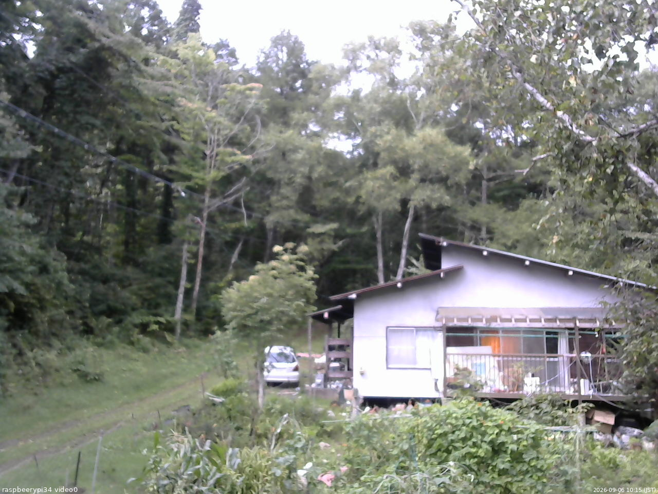 長野県菅平高原 ゆたか山荘 西側(坂上) 2026/09/06 10:15