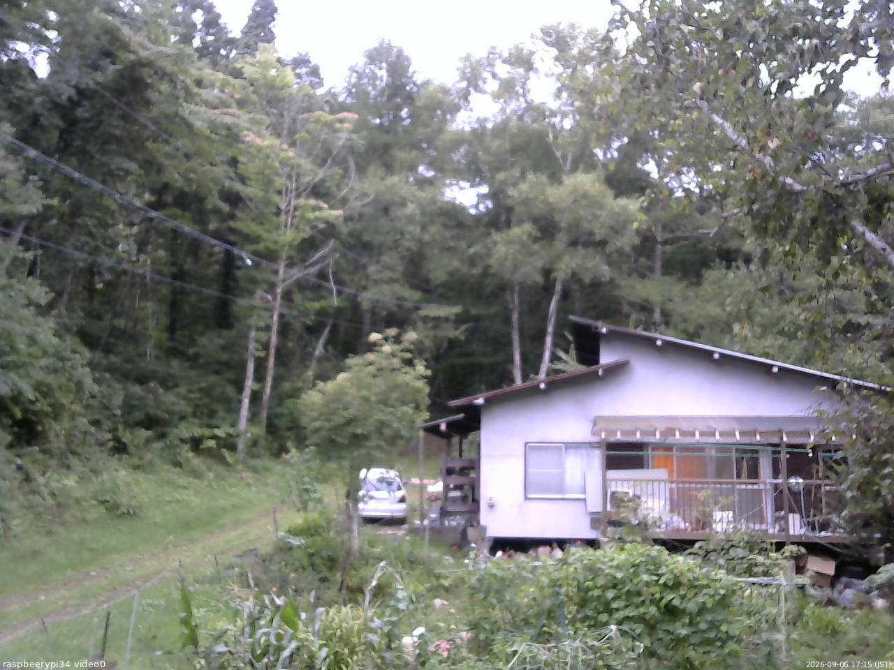 長野県菅平高原 ゆたか山荘 西側(坂上) 2026/09/06 17:15