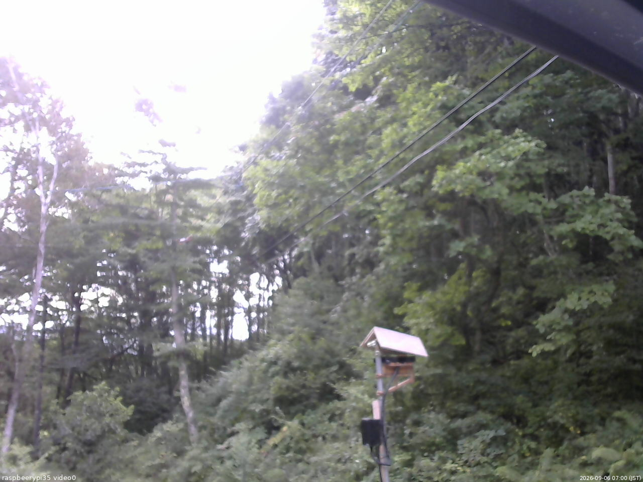 長野県菅平高原 ゆたか山荘 温度計 2026/09/06 07:00
