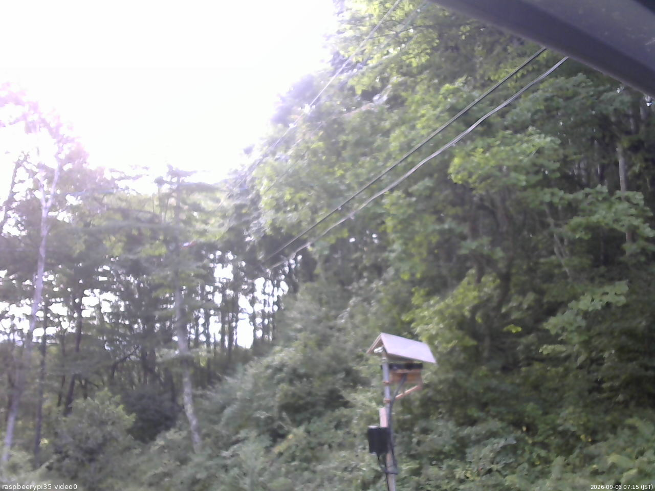 長野県菅平高原 ゆたか山荘 温度計 2026/09/06 07:15