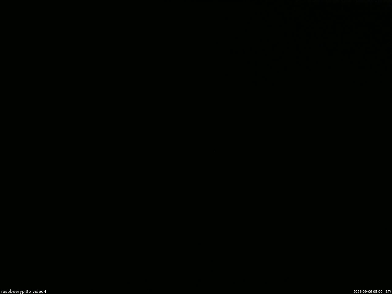 長野県菅平高原 ゆたか山荘 東側上空 2026/09/06 05:00