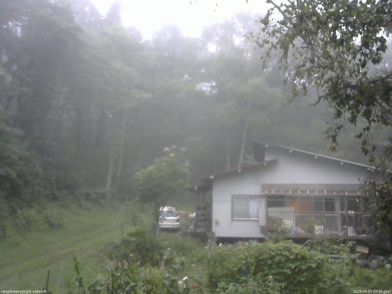 長野県菅平高原 ゆたか山荘 西側(坂上) 2026/09/07 10:30