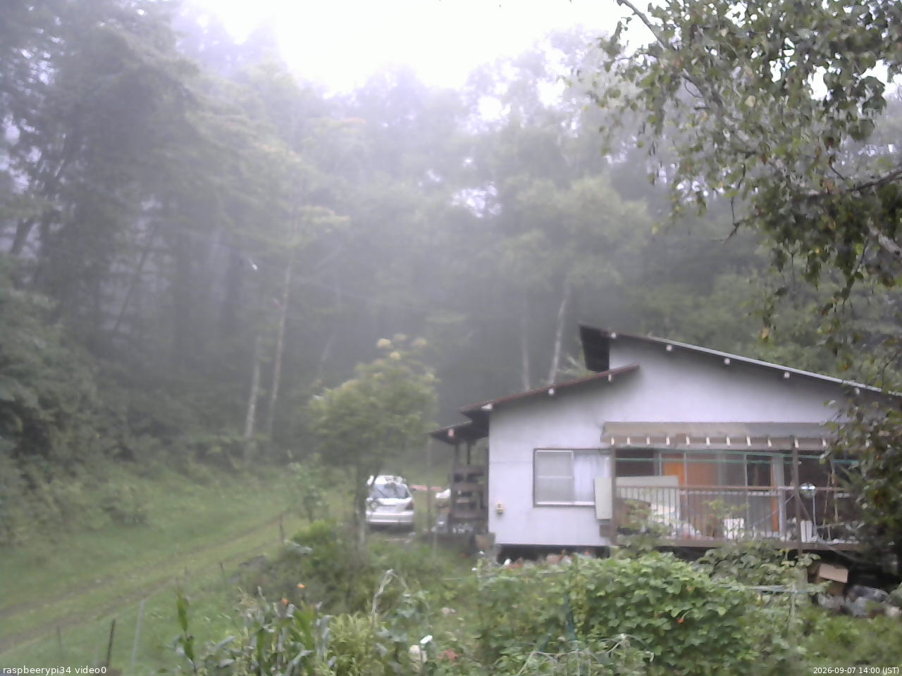 長野県菅平高原 ゆたか山荘 西側(坂上) 2026/09/07 14:00