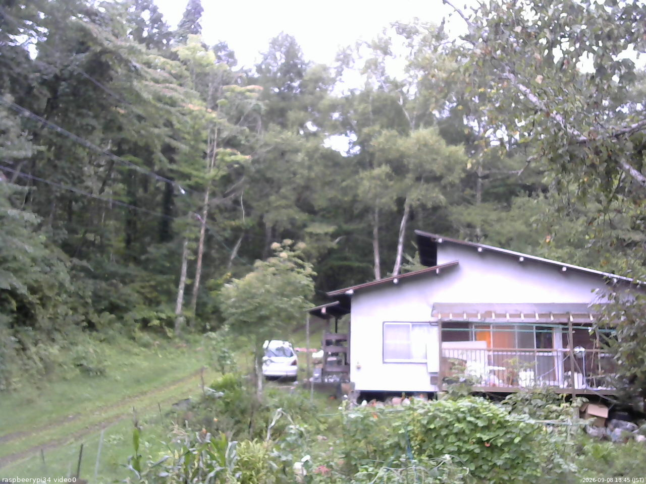 長野県菅平高原 ゆたか山荘 西側(坂上) 2026/09/08 13:45