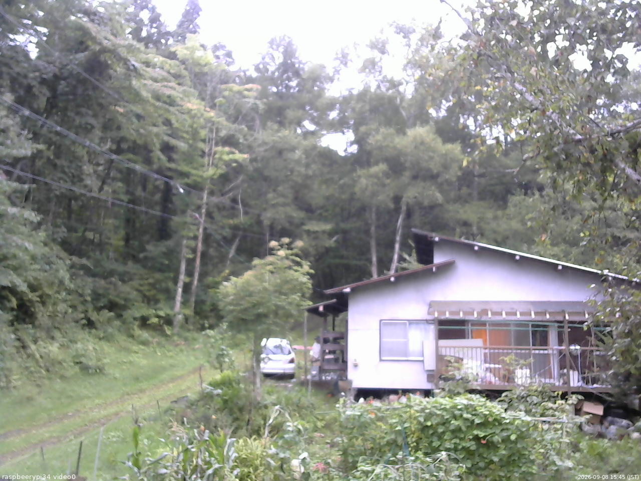 長野県菅平高原 ゆたか山荘 西側(坂上) 2026/09/08 15:45