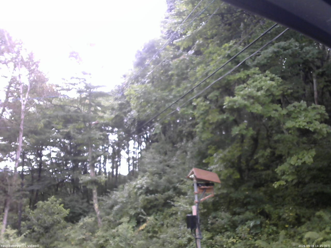 長野県菅平高原 ゆたか山荘 温度計 2026/09/08 14:15