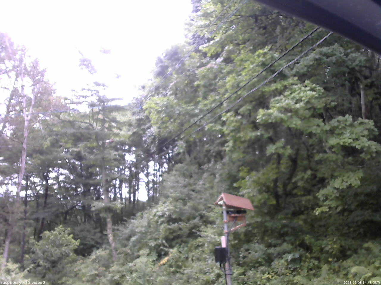 長野県菅平高原 ゆたか山荘 温度計 2026/09/08 14:45