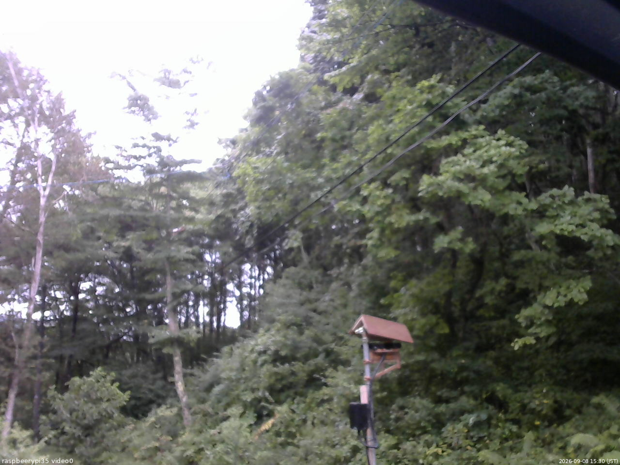 長野県菅平高原 ゆたか山荘 温度計 2026/09/08 15:30
