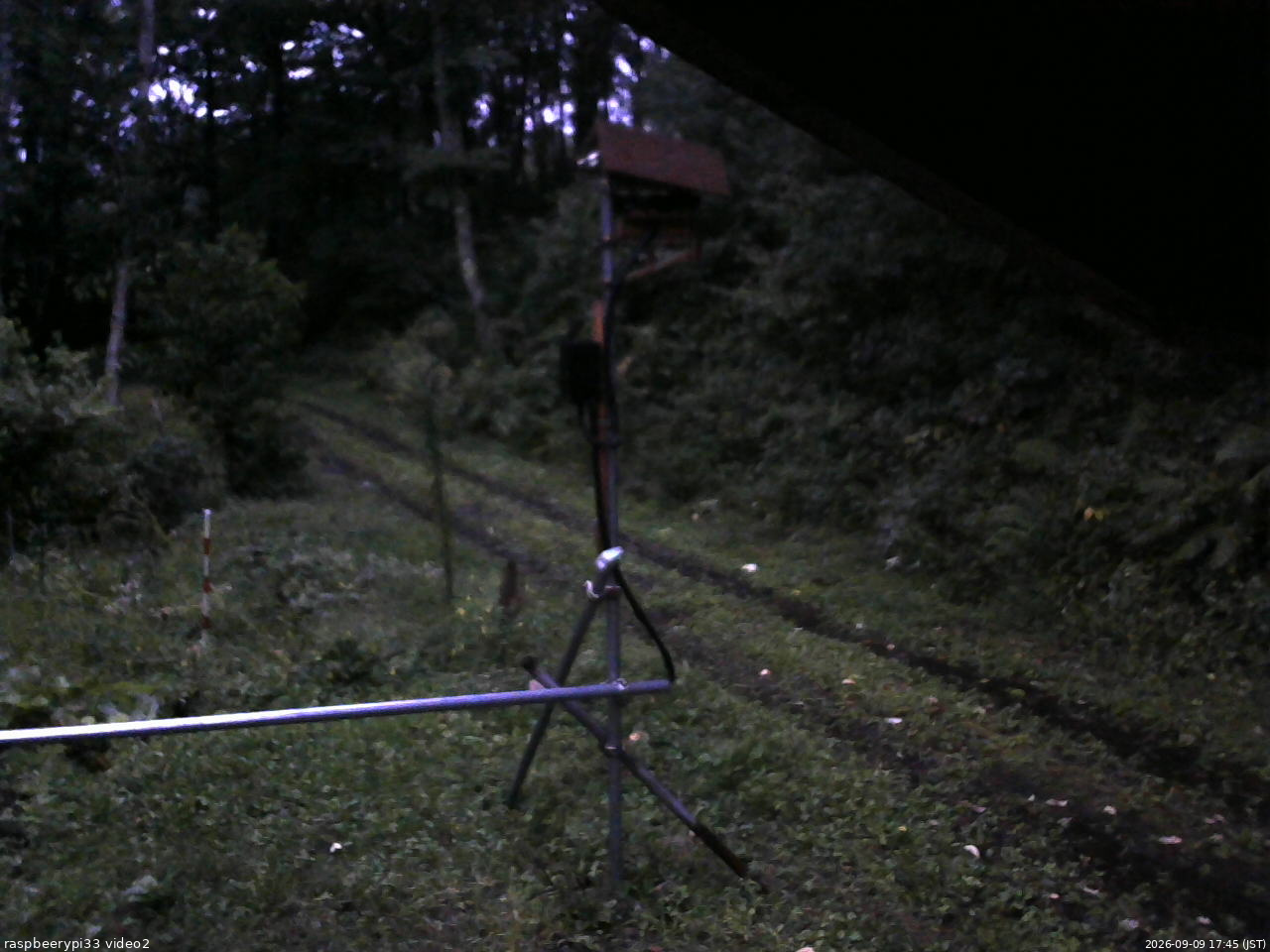 長野県菅平高原 ゆたか山荘 南側 2026/09/09 17:45