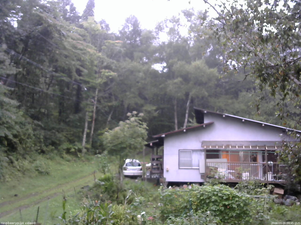長野県菅平高原 ゆたか山荘 西側(坂上) 2026/09/09 09:45