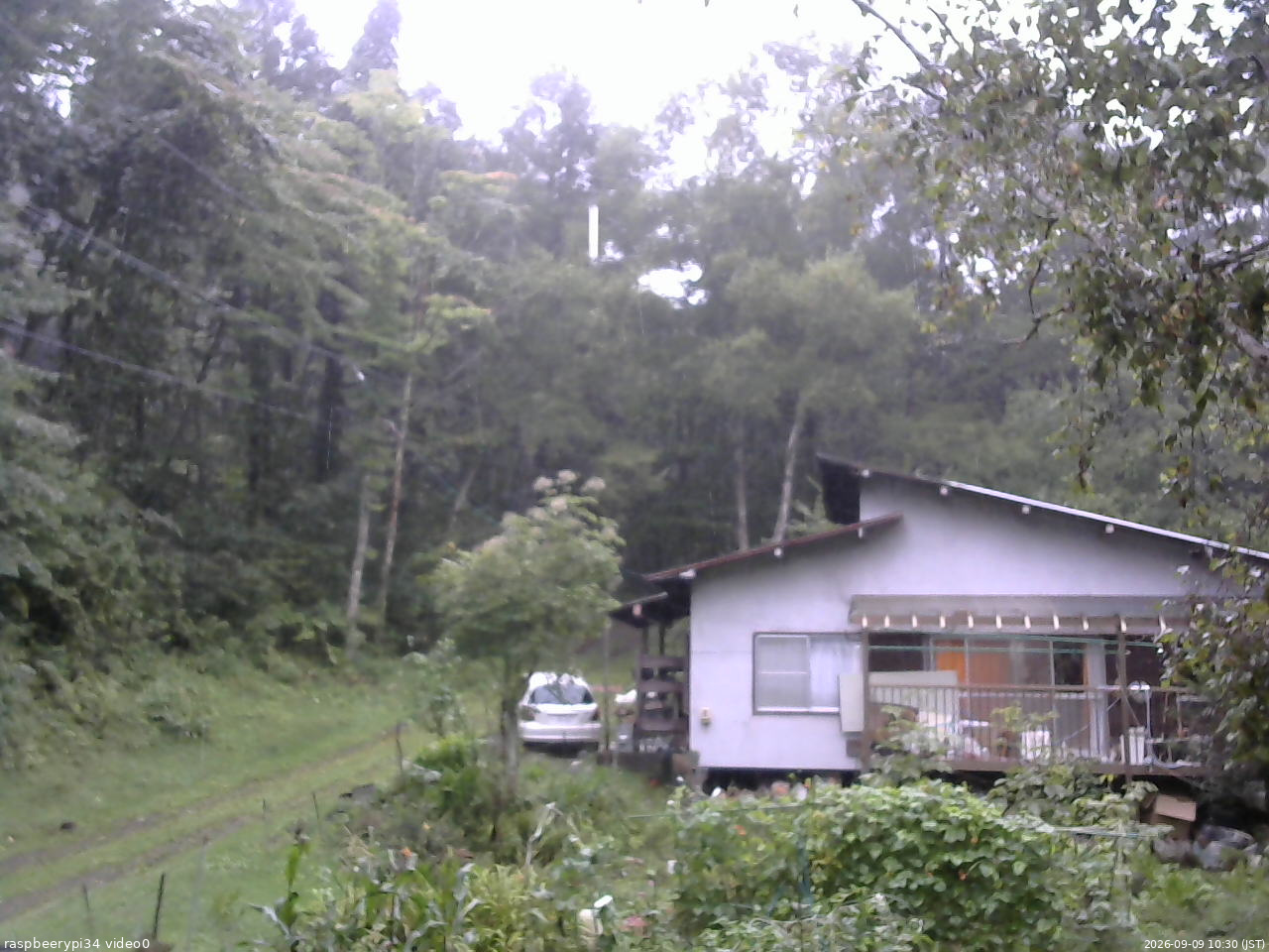 長野県菅平高原 ゆたか山荘 西側(坂上) 2026/09/09 10:30